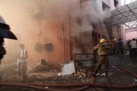 India hospital fire in Kolkata