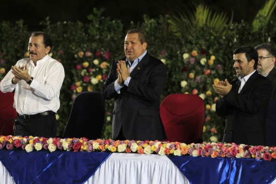 Ortega inauguration in Managua