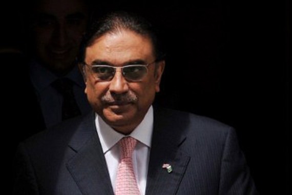 Pakistan president Zardari