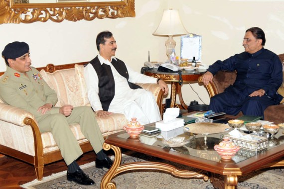 Zardari, Gilani and Kayani