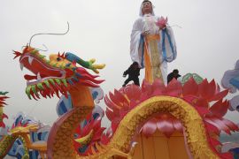China new year dragon lantern