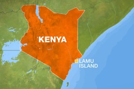 Kenya Lamu island map