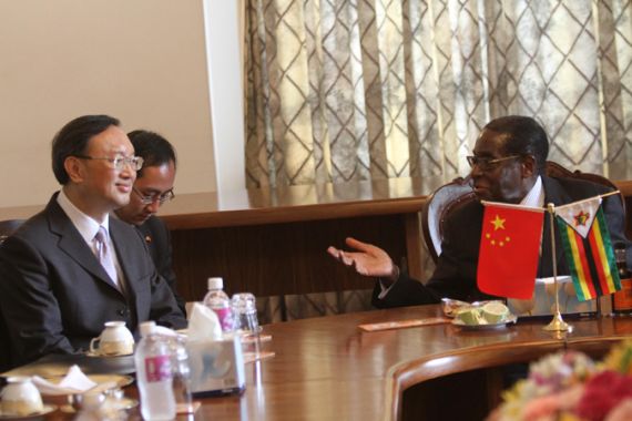 zimbabwe meets China