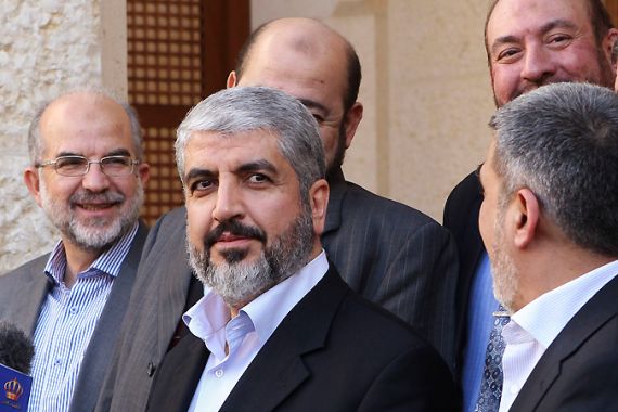 Hamas leader Khaled Meshaal