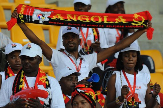 Angola national football team supporters