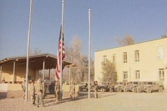 Bagram air base in Afghanistan