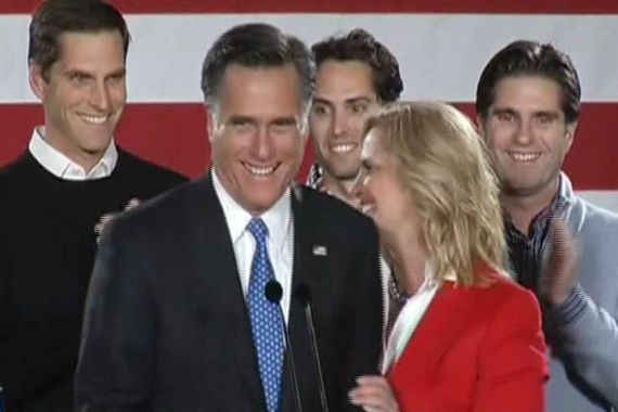 Mitt Romney from US Republican package screengrab
