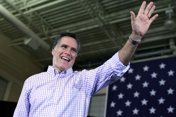 Romney Campaigns With Pawlenty And Christie In New Hampshire