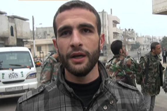 Syrian army defector