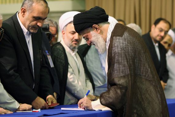 Run-Off Voting In Iranian Presidential Elections