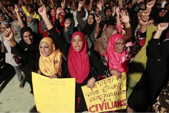 Maldives protest