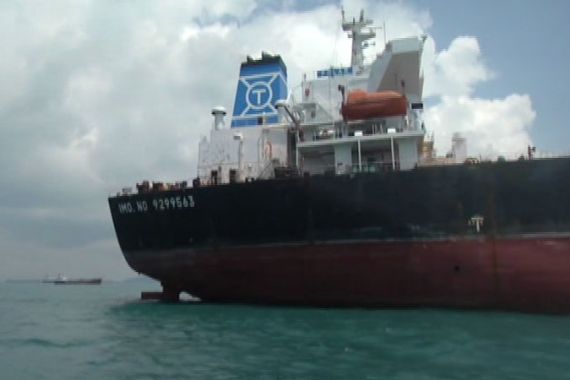 cargo ships destroy Malaysian reefs