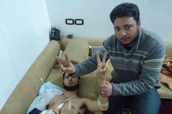 Syria Homs patient victim