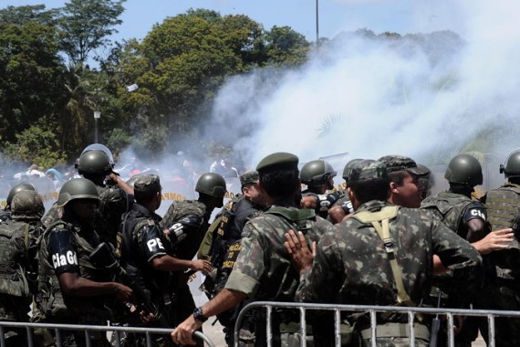 Brazil police strike 2