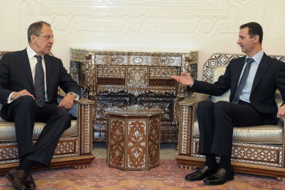 Russia''s Lavrov holds talks with Assad