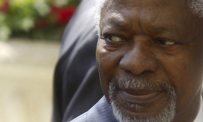 Kofi Annan, the U.N.-Arab League Special Envoy on Syria