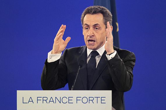 France president Sarkozy