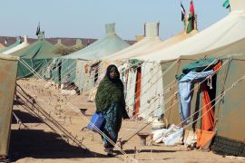 Western Sahara camp
