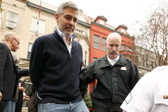 George Clooney arrested