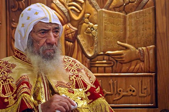 Coptic Pope Shenouda III dies at 88