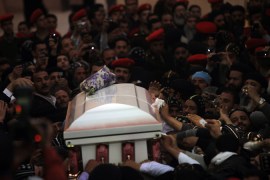 Coptic Pope Shenouda III laid to rest in Wadi al-Natroun
