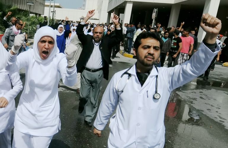 April 22: Doctors disappearing, rights group says