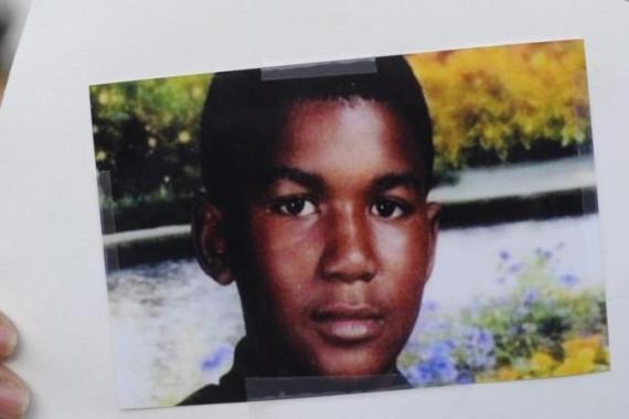 Residents protest lack of arrest for killer of Trayvon Martin in Sanford, Florida