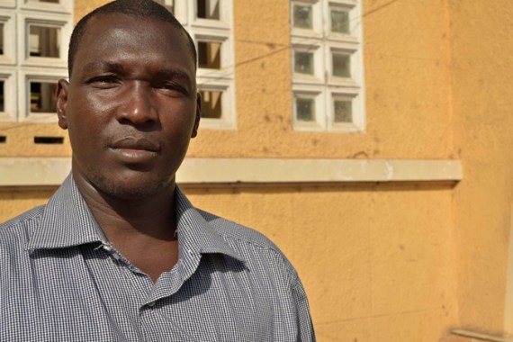 Musa Camara, Malian student at Dakar University [Azad Essa/Al Jazeera]