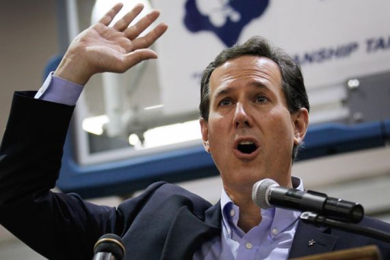 Rick Santorum Campaigns Throughout Ohio Ahead Of Super Tuesday