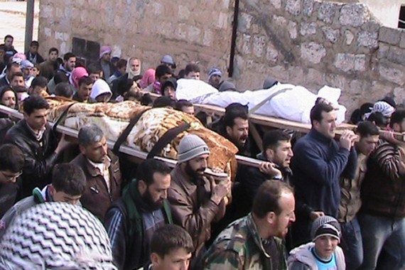 syria funeral