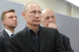 a boring picture of putin