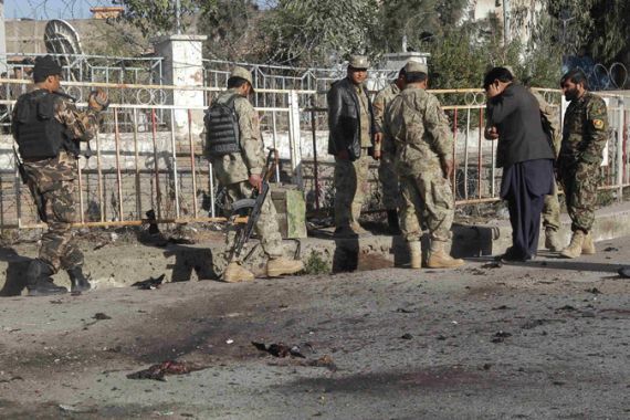 Dual suicide blasts in Afghanistan