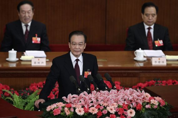 China''s Premier Wen Jiabao
