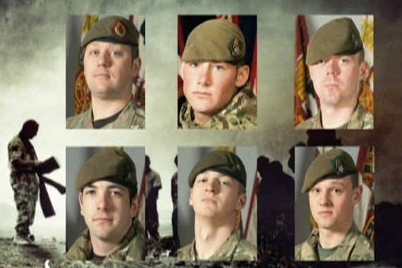 British troops killed in afghanistan