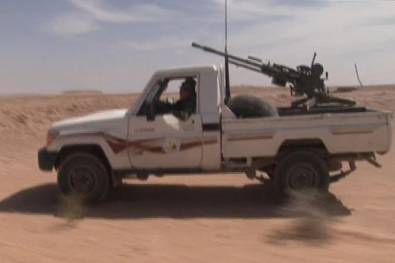 Libya border patrol