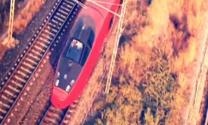 Italian train fast tracks to the future