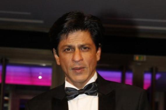 Indian actor Shah Rukh Khan poses at the
