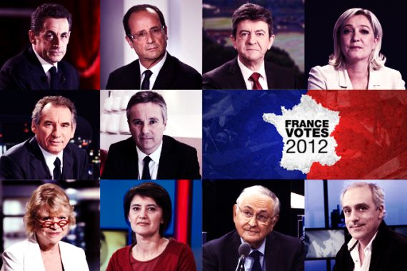 French election - all candidates