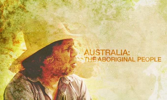 Living the language Australia aborigine title card