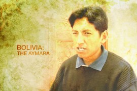 Living the language Bolivia Aymara title card