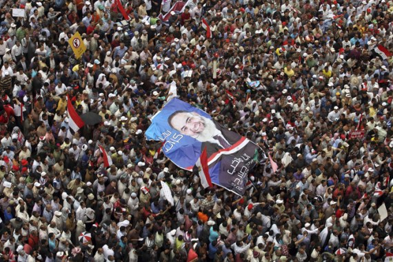 Tahrir square Egypt protests