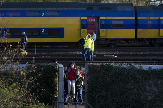Amsterdam train collision