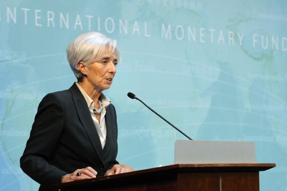 IMF Managing Director Christine Lagard