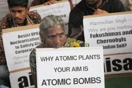 India nuclear protest