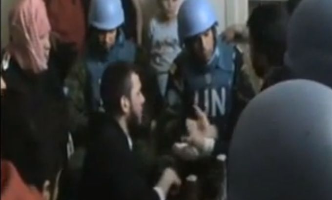 homs un monitors activists abou salah UN mission