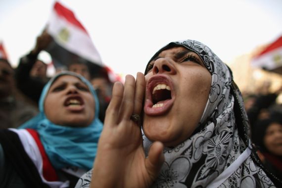 Tahrir woman