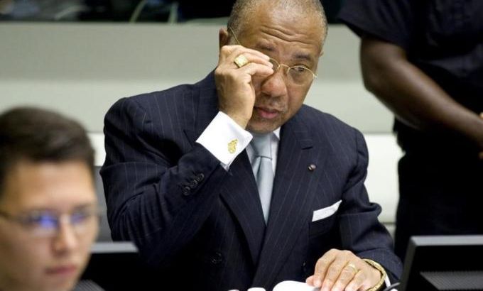 Former Liberian President Charles Taylor