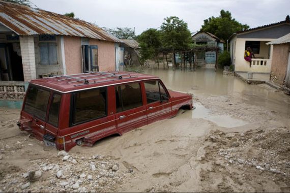 Hispaniola floods and mudslides