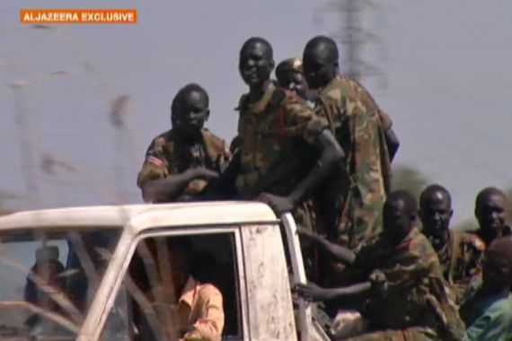 South Sudan army