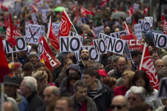 Spain protests austerity